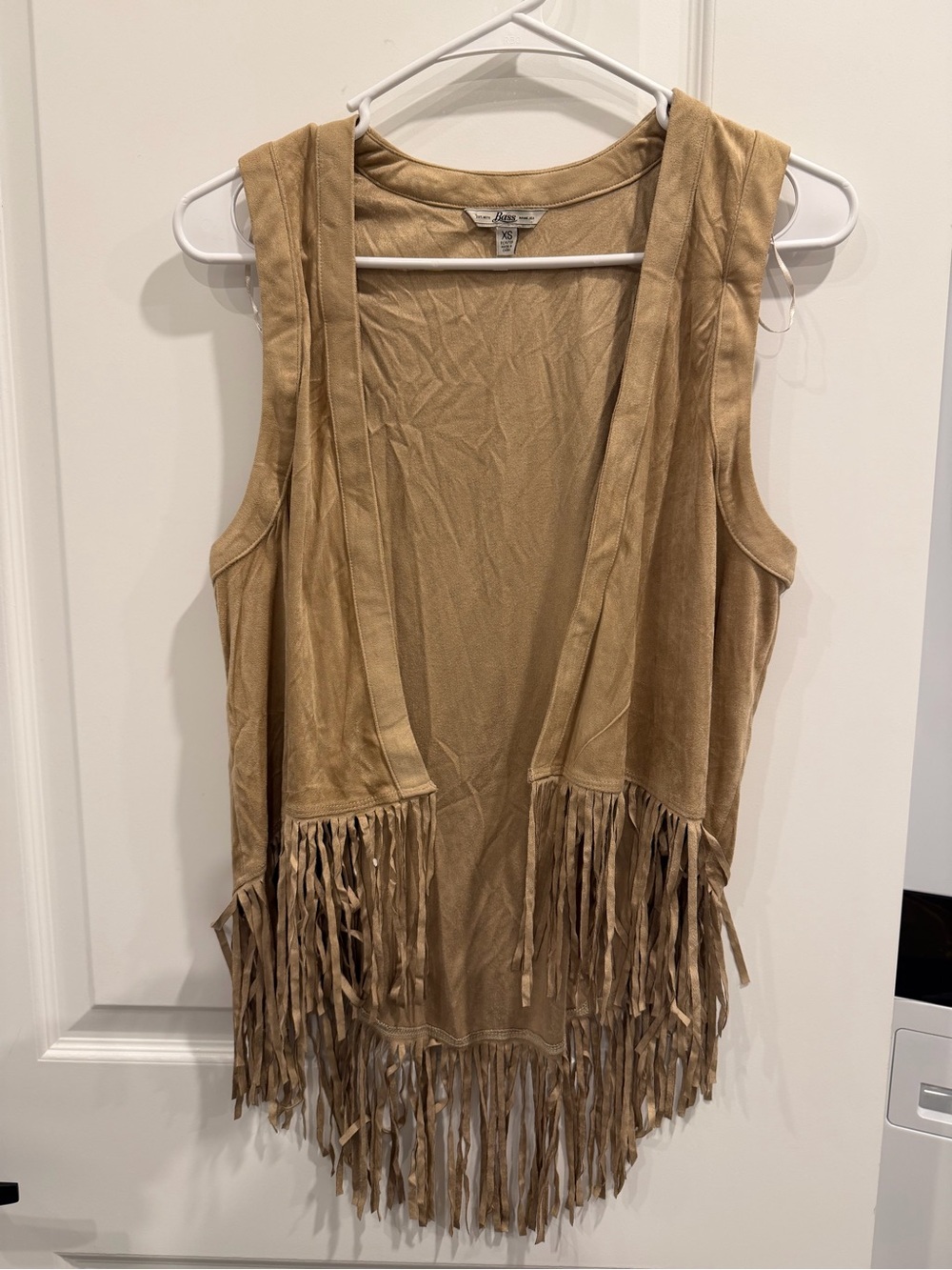 Bass Tan Fringe Tank Vest